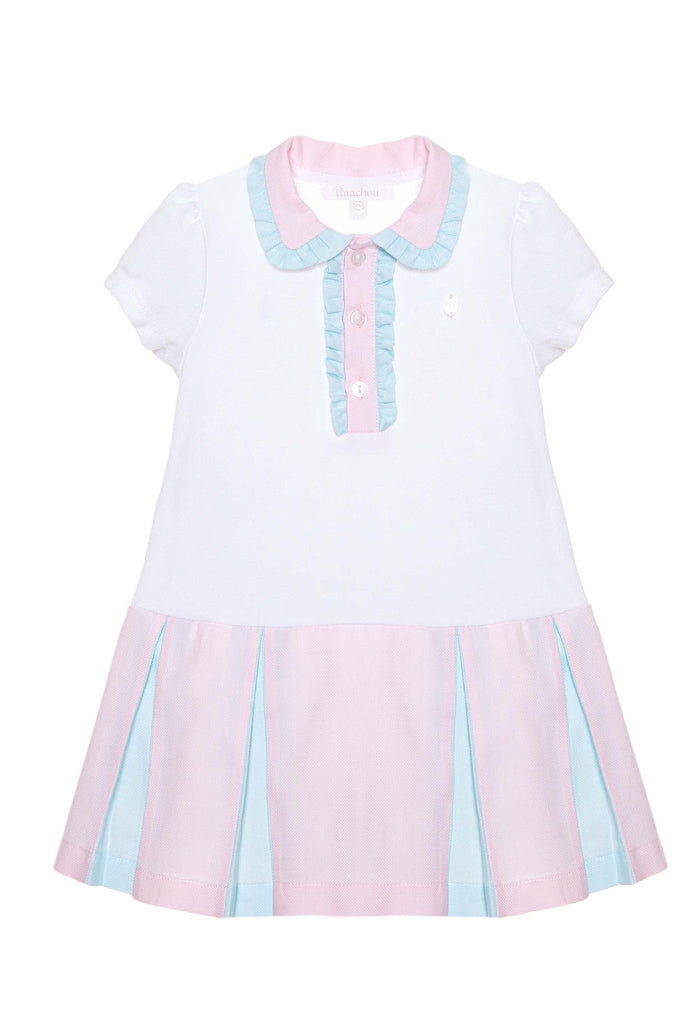 SS24 Patachou - White & Pastel Dress