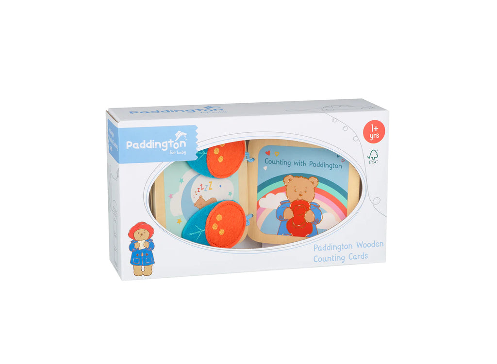 Orange Tree Toys - Paddington Bear Wooden Counting Cards