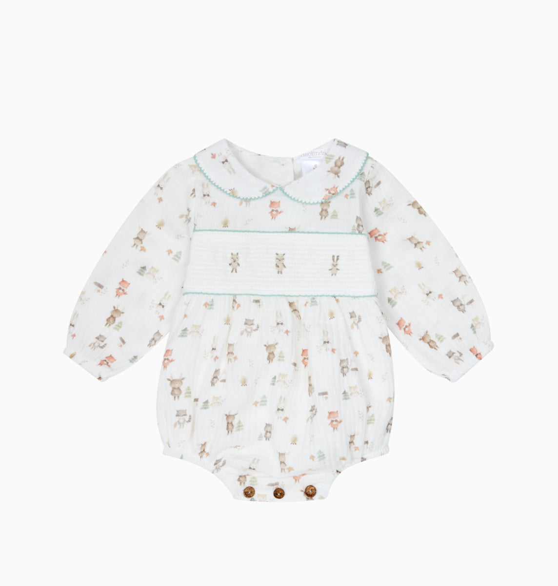 Deolinda 25513 Captain Smocked Romper In Stock Now main image 0