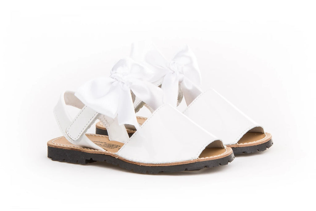 Angelitos - White Patent sandal 206