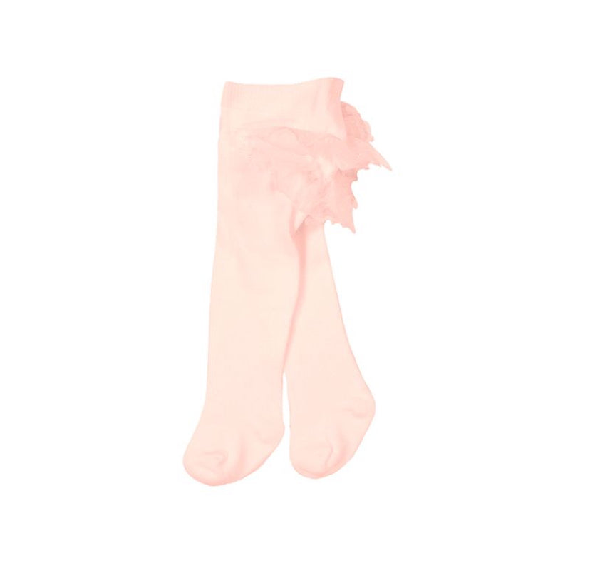 AW24 Mayoral - Frill tights Baby Pink
