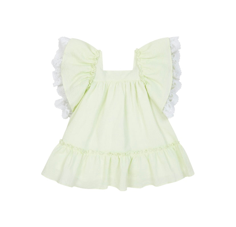 SS24 Deolinda - Lime Dress