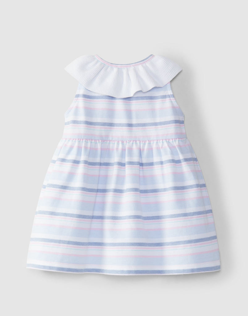 Laranjinha Blue & Pink Stripe Dress 