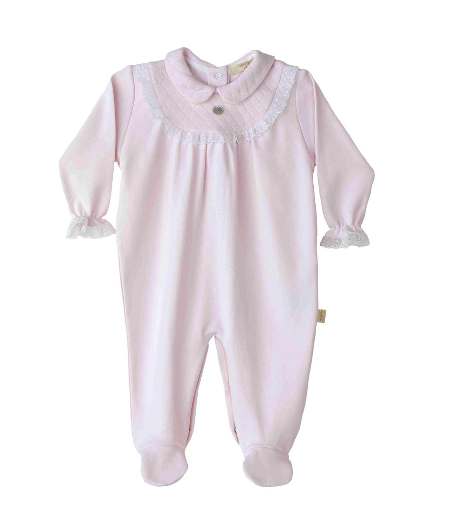 SS24 Baby Gi - Pink Cotton Babygrow