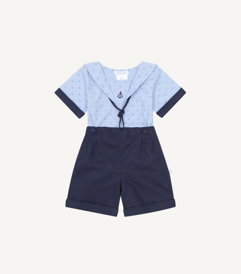 Nautical Smart Short Set
