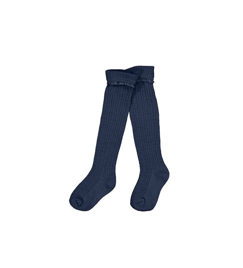 
AW24 Mayoral - Knee Length socks Navy