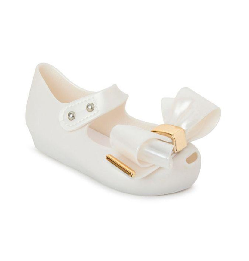 SS24 Melia - White Bow Shoe