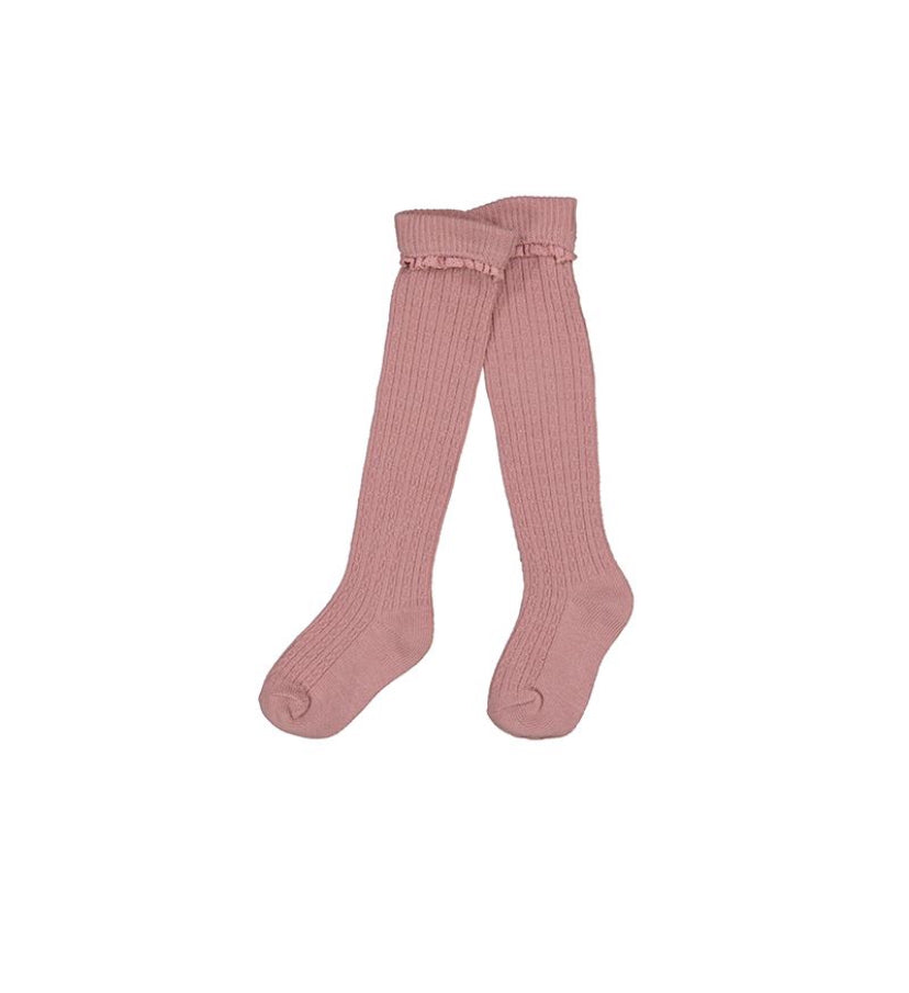 
AW24 Mayoral - knee length socks Rose