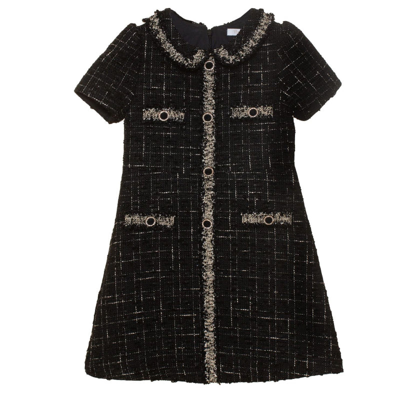 
AW24 Patachou - Black Woven Dress