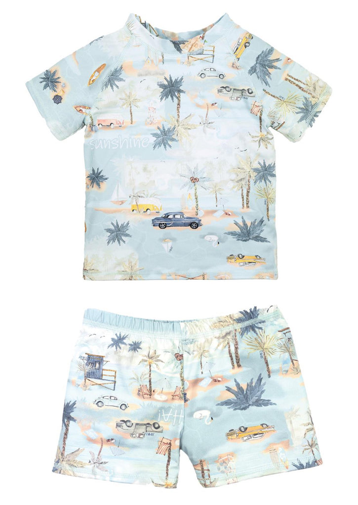 SS24 - Jamiks Tropical Swim Trunks and Top