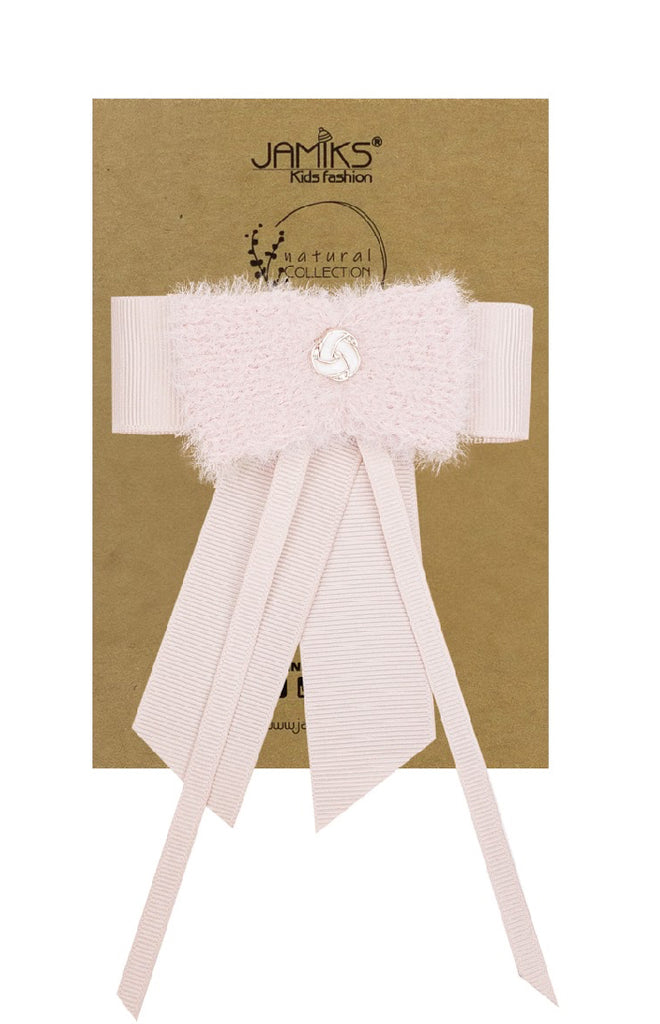 
AW24 Jamiks - Large Hair Bow Pink