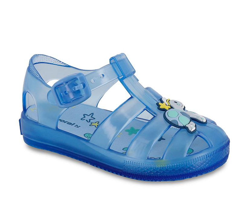 Mayoral Blue Turtle Jelly Shoes - Main Image