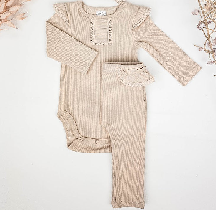 
AW24 Jamiks - 2 Piece Body and Legging Latte