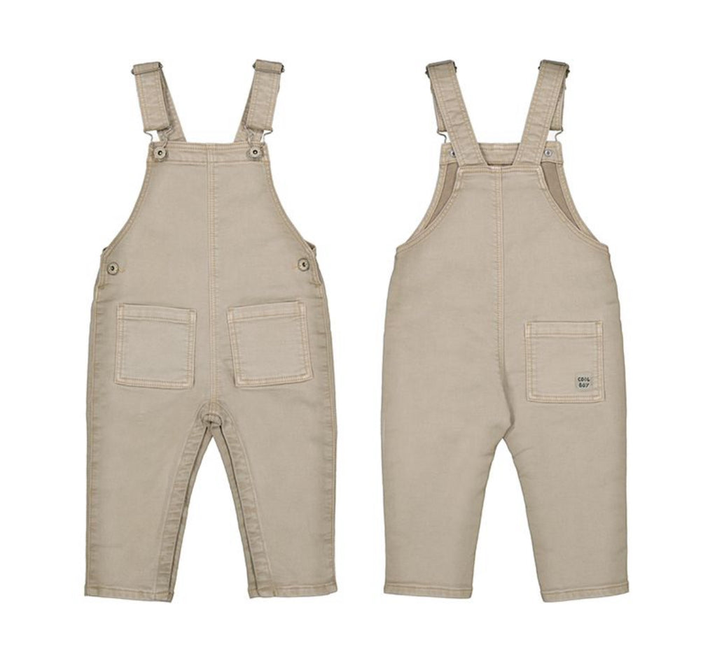AW25 Mayoral - Beige Dungarees