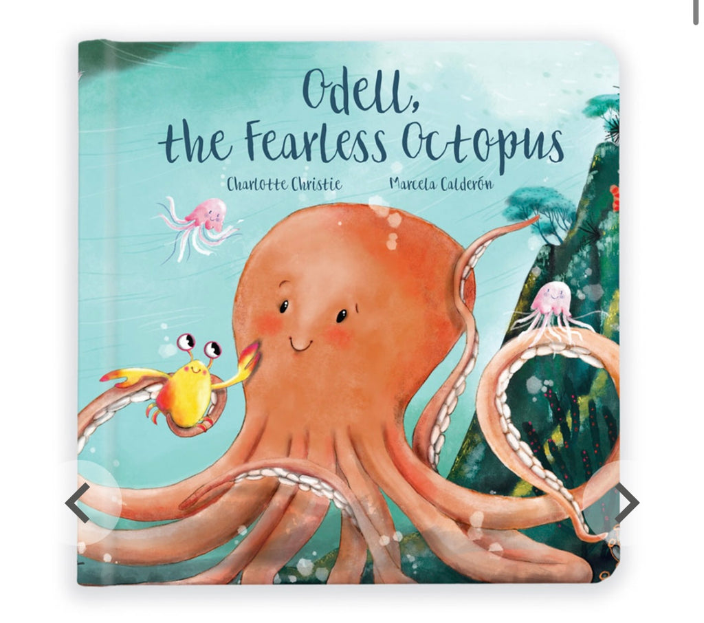 
Jellycat - Odell, The Fearless Octopus Book