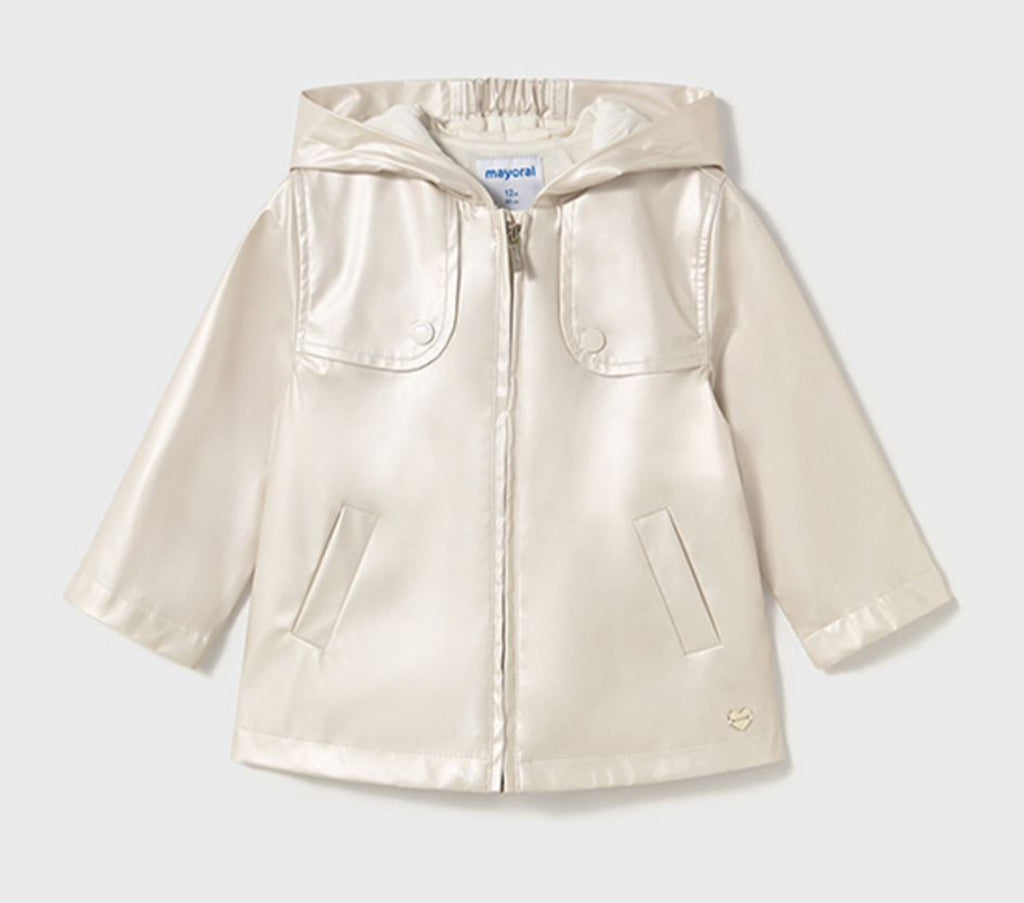 Mayoral - Lustre Mother of Pearl Rain Jacket