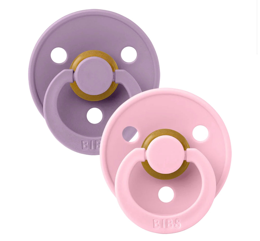 BIBS Colour - Lavender/ Baby Pink 2 Pack