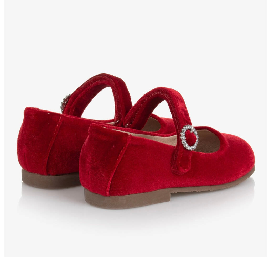 Mayoral - Velvet Red Shoe